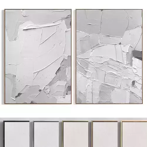 Plaster Two Photo Frame 222