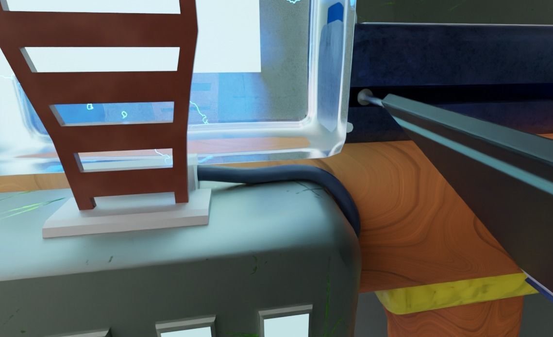 Low Poly Gun That Can Be Use Anywhere Free 3D model_13