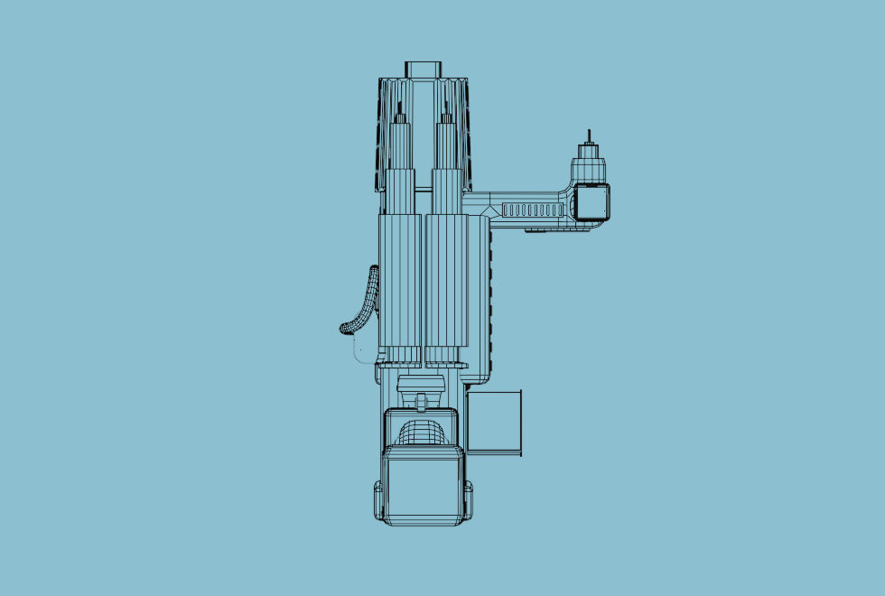 Low Poly Gun That Can Be Use Anywhere Free 3D model_6
