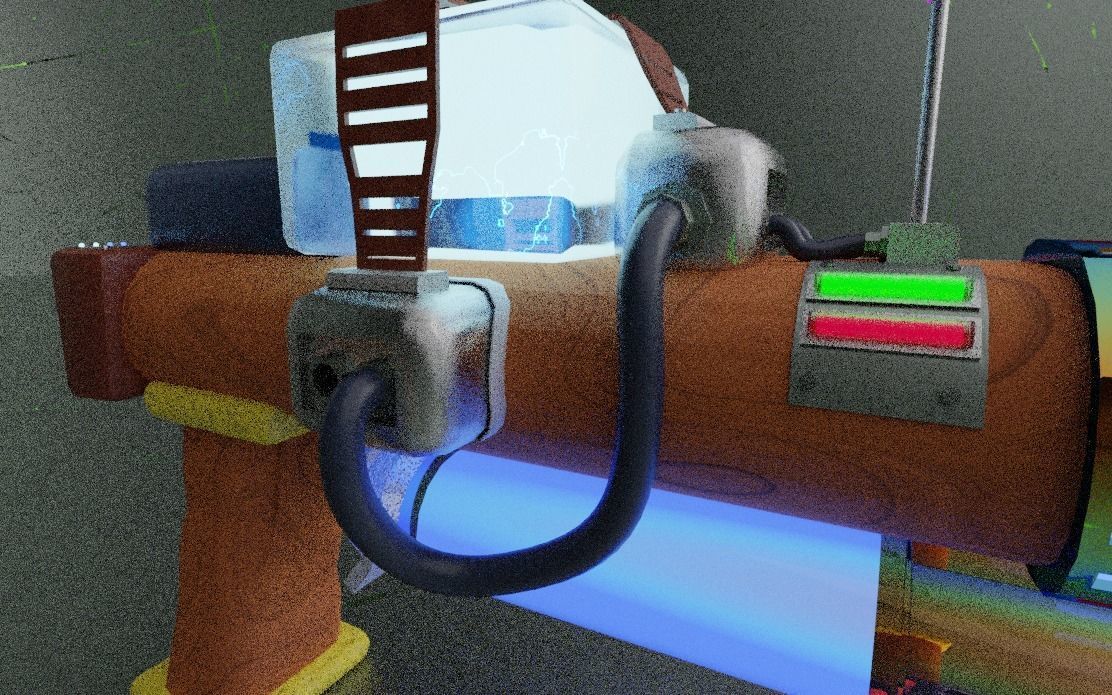 Low Poly Gun That Can Be Use Anywhere Free 3D model_8