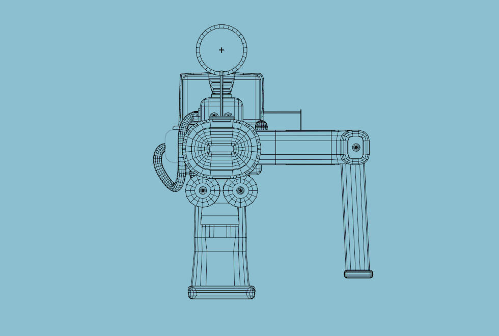 Low Poly Gun That Can Be Use Anywhere Free 3D model_7