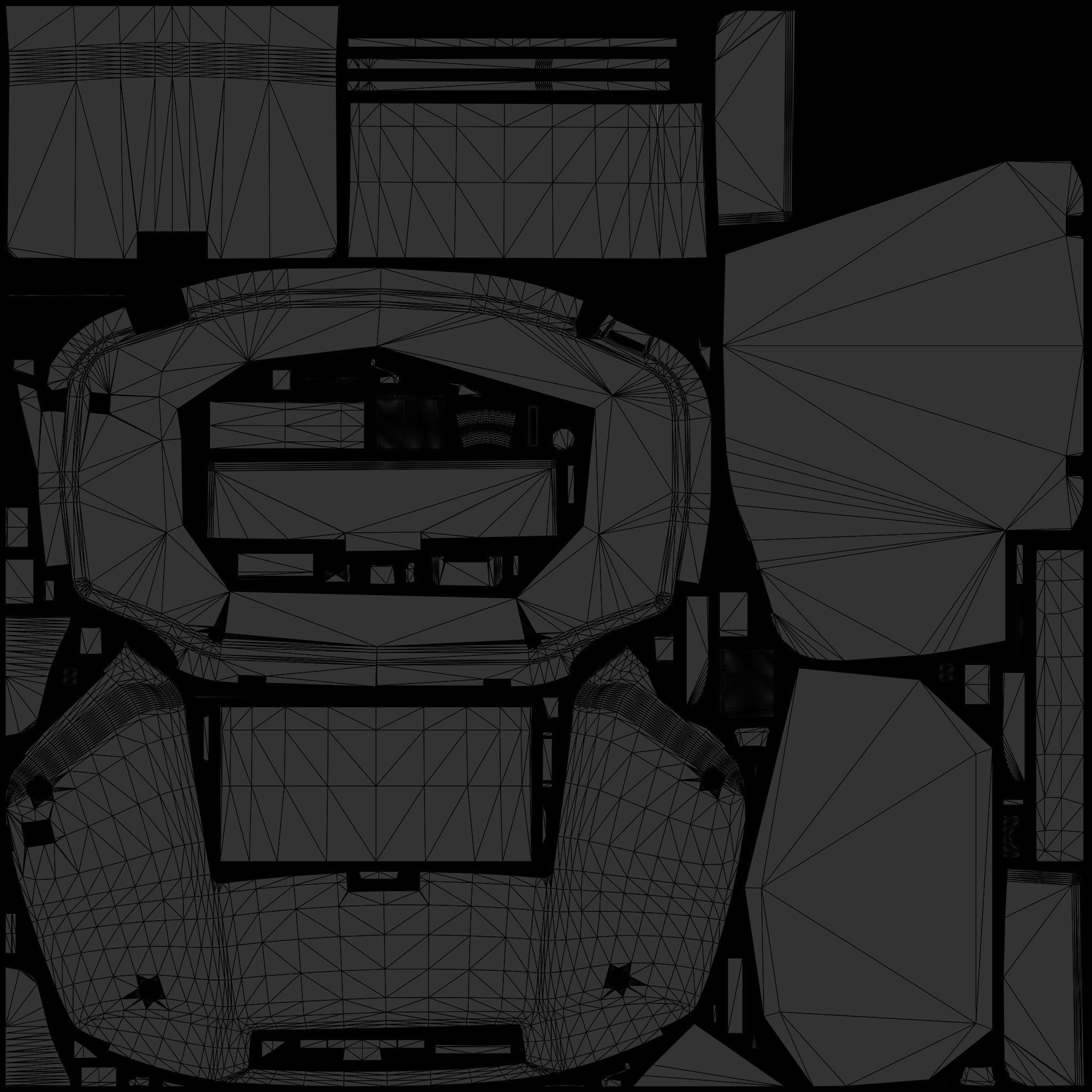 Gameboy Advance plus Pokemon Gold Cartridge Low-poly 3D model_14