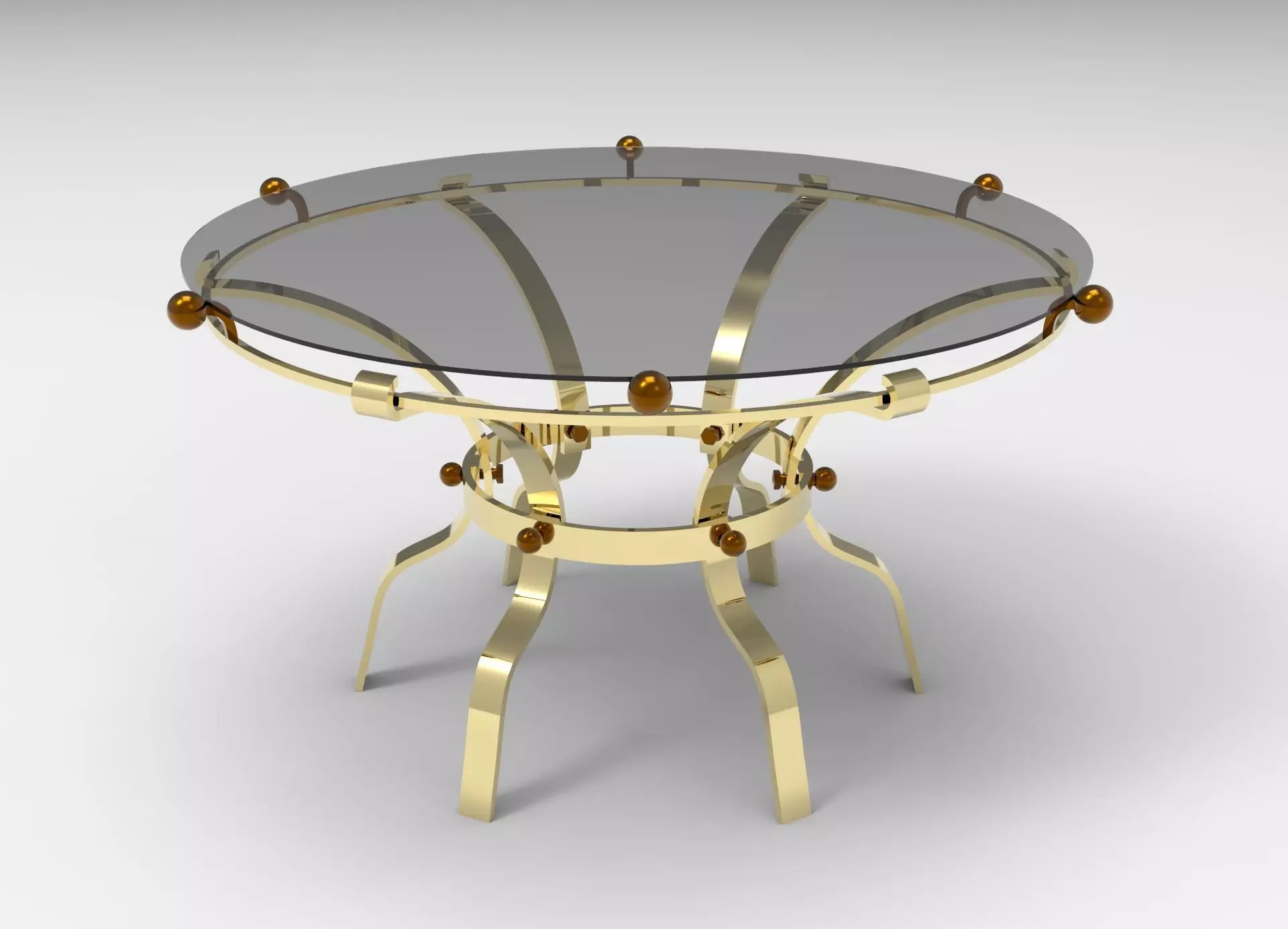 foldable table 3D model_0