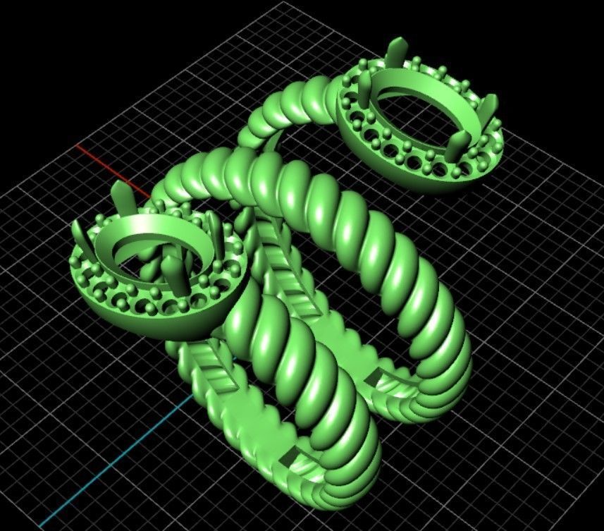 Ring Fashion 3D print model_8