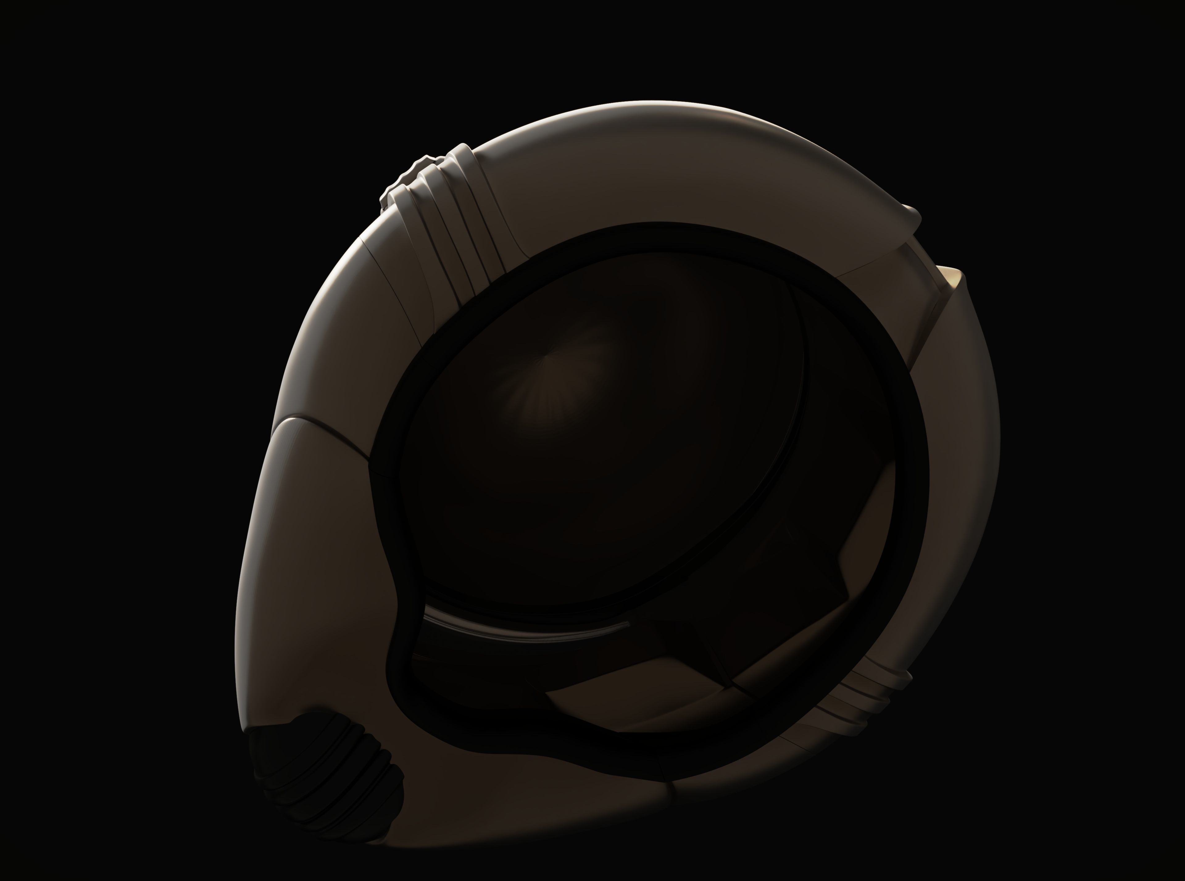 star wars 3d printable BARC trooper wearable helmet for cosplay 3D print model_13