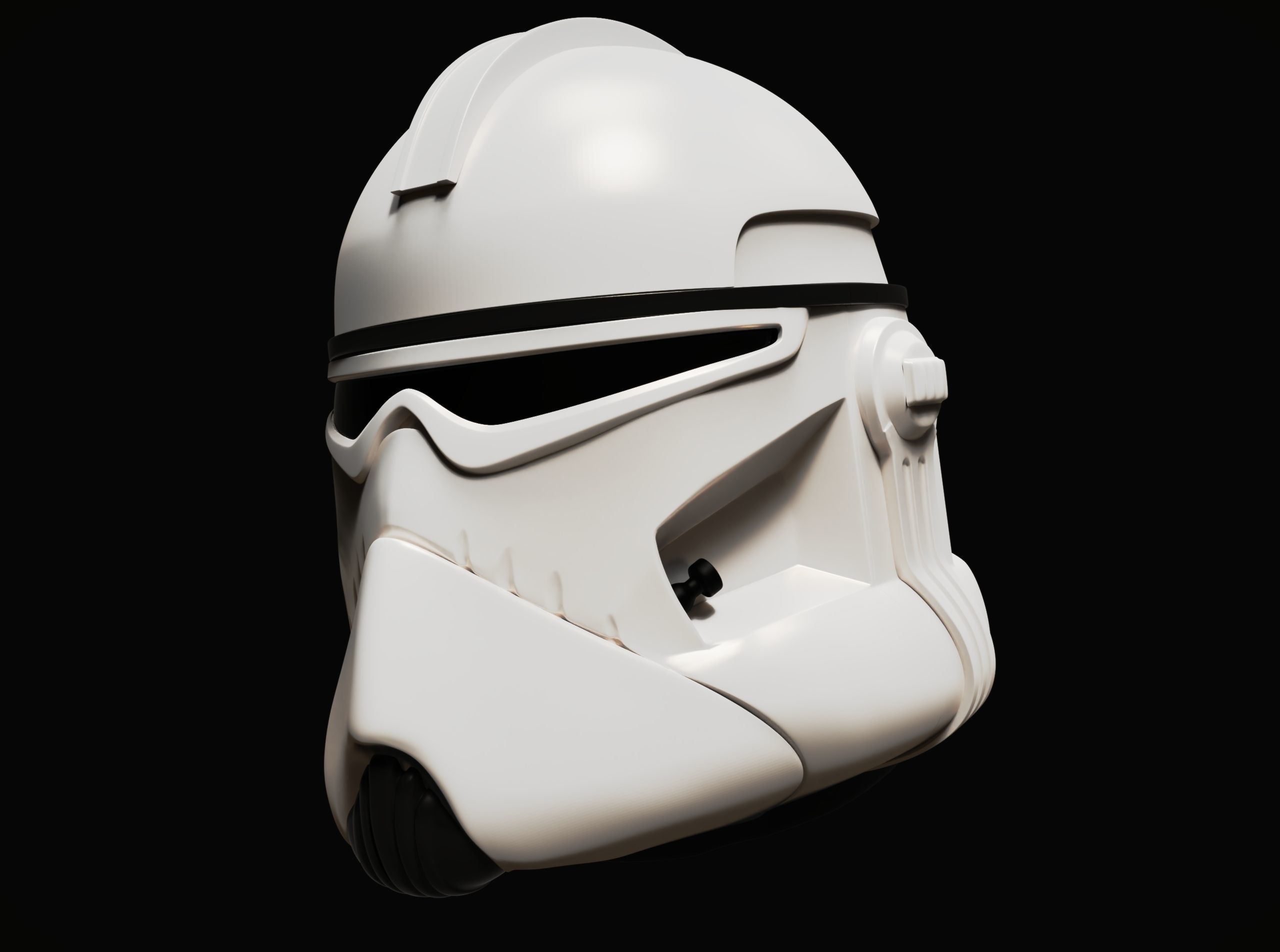 star wars 3d printable BARC trooper wearable helmet for cosplay 3D print model_10