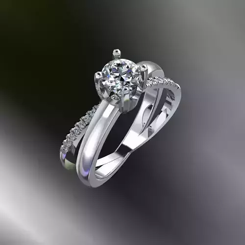 Wedding diamond ring