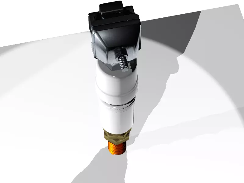 BOQUILLA DE BAJA TENSION 3D model