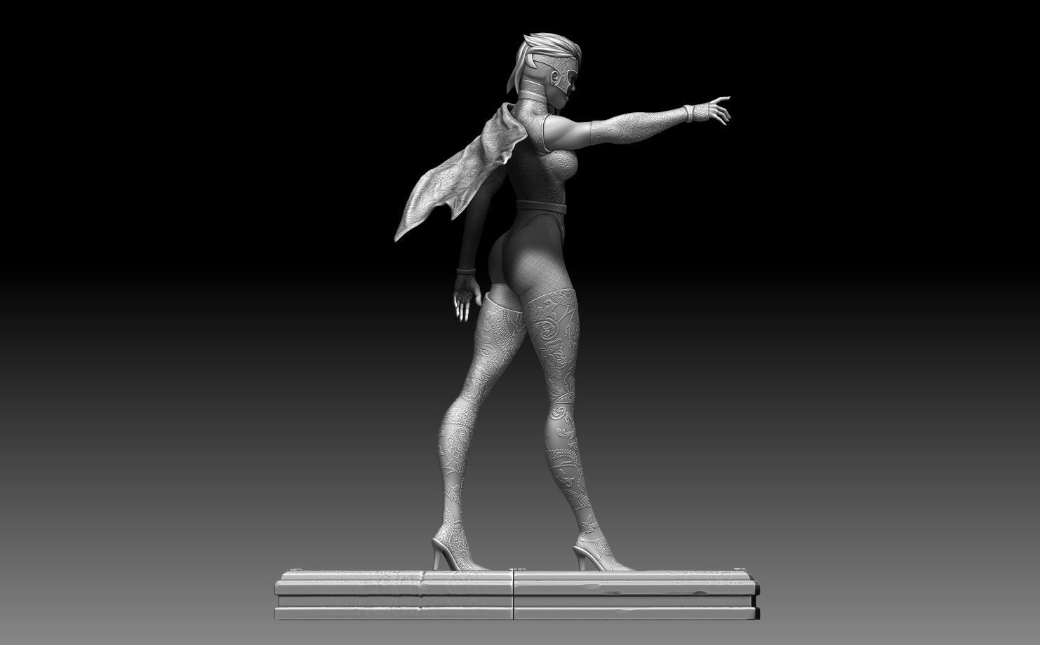 Voodoo Wild CATS 3D print model_14