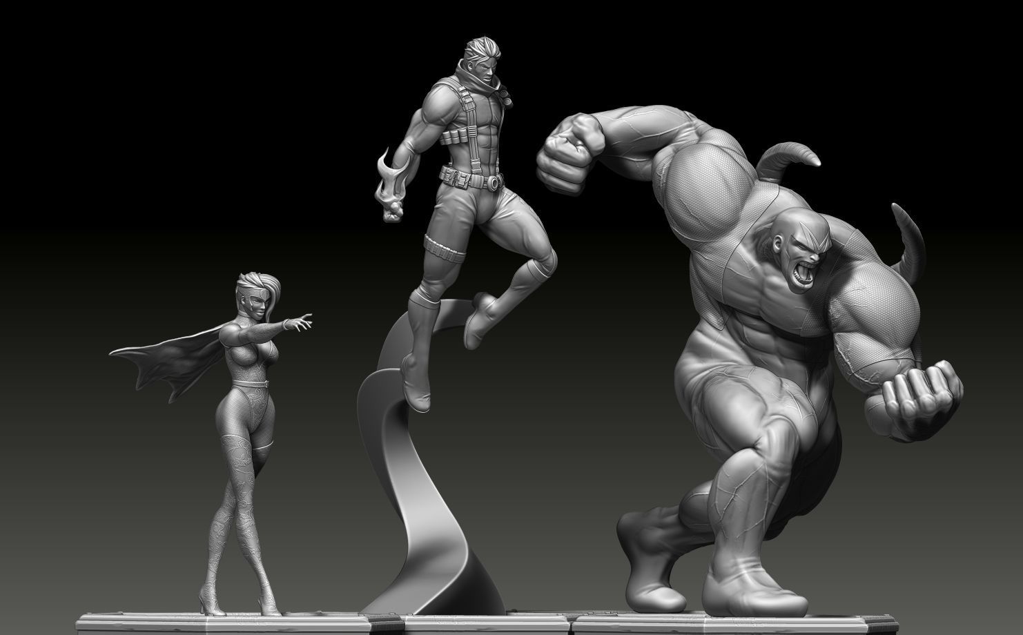 Voodoo Wild CATS 3D print model_9