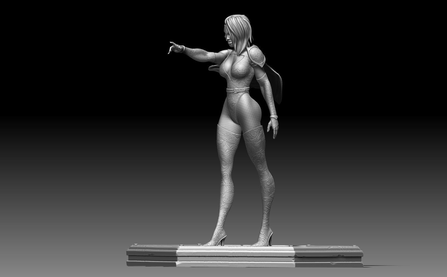 Voodoo Wild CATS 3D print model_12