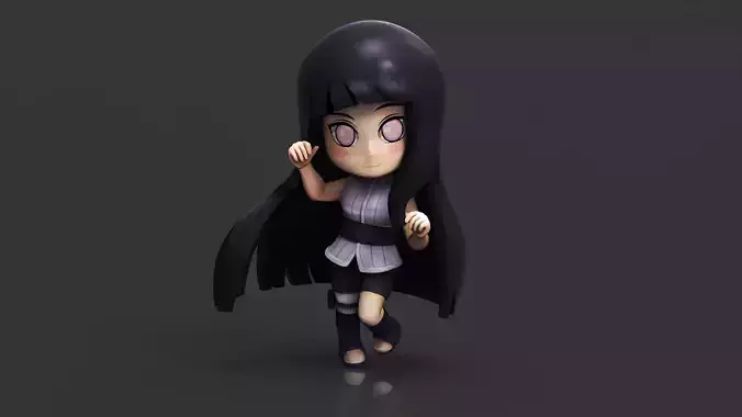 Hinata Hyuga - Naruto 3D print model
