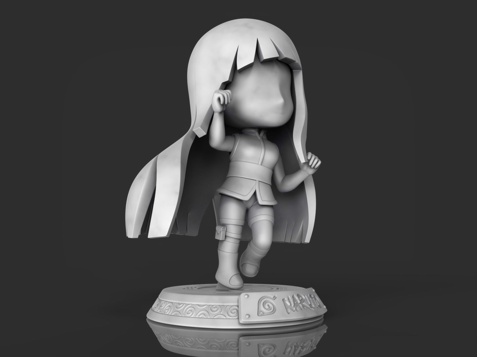 Hinata Hyuga - Naruto 3D print model_8