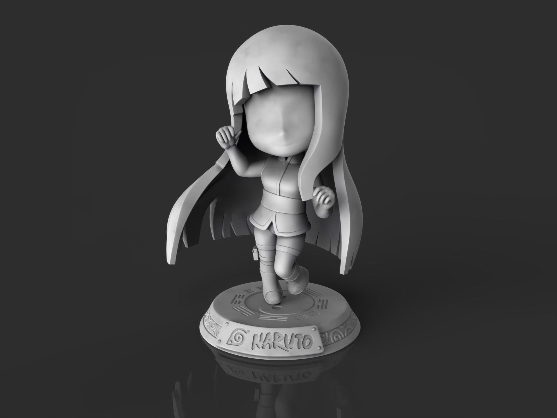 Hinata Hyuga - Naruto 3D print model_12