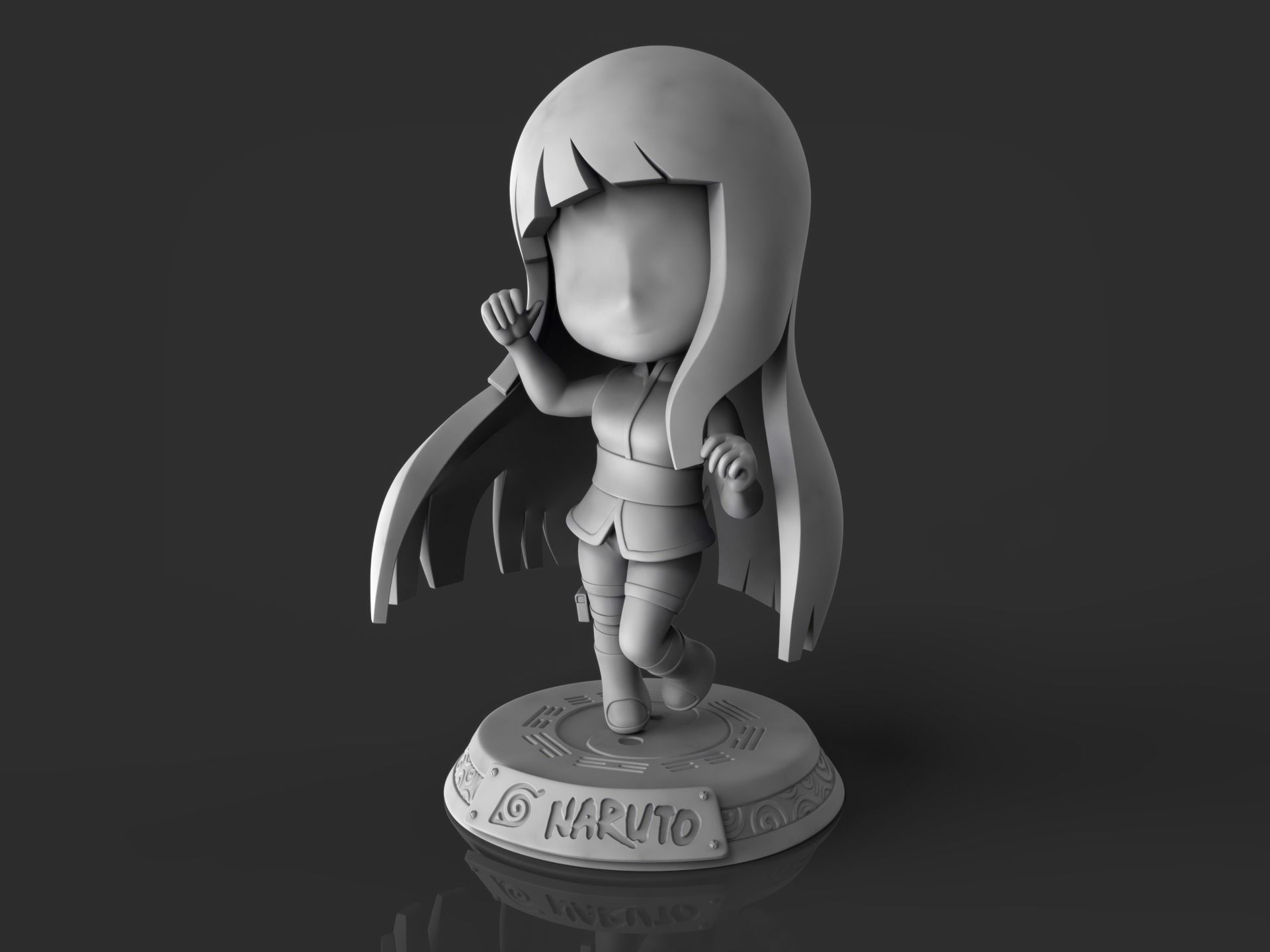 Hinata Hyuga - Naruto 3D print model_7