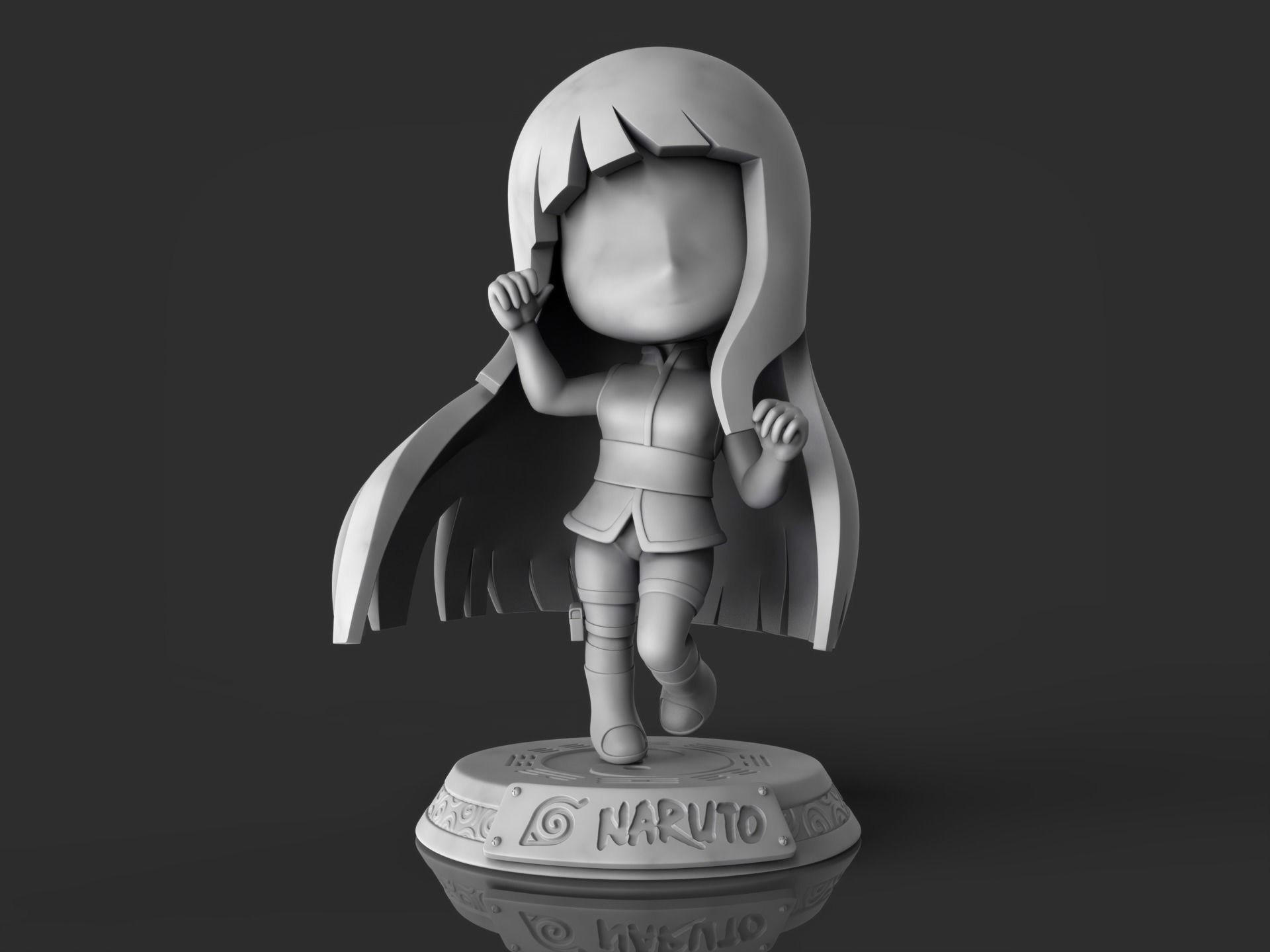 Hinata Hyuga - Naruto 3D print model_10