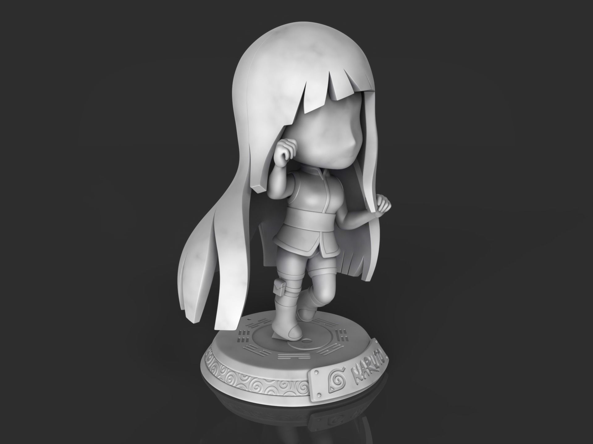 Hinata Hyuga - Naruto 3D print model_9