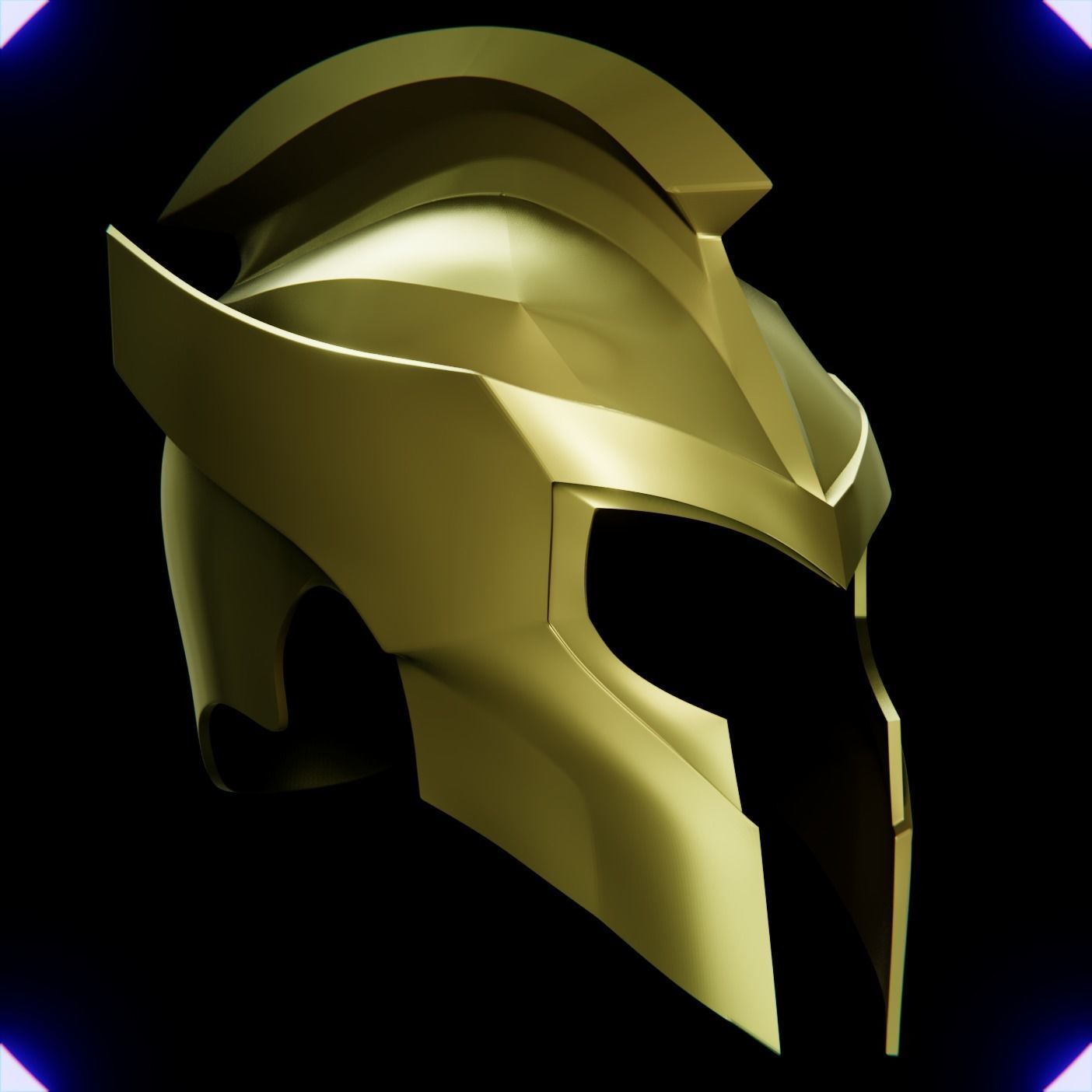 WONDER WOMAN SOLDIER HELMET V2 3D print model_19