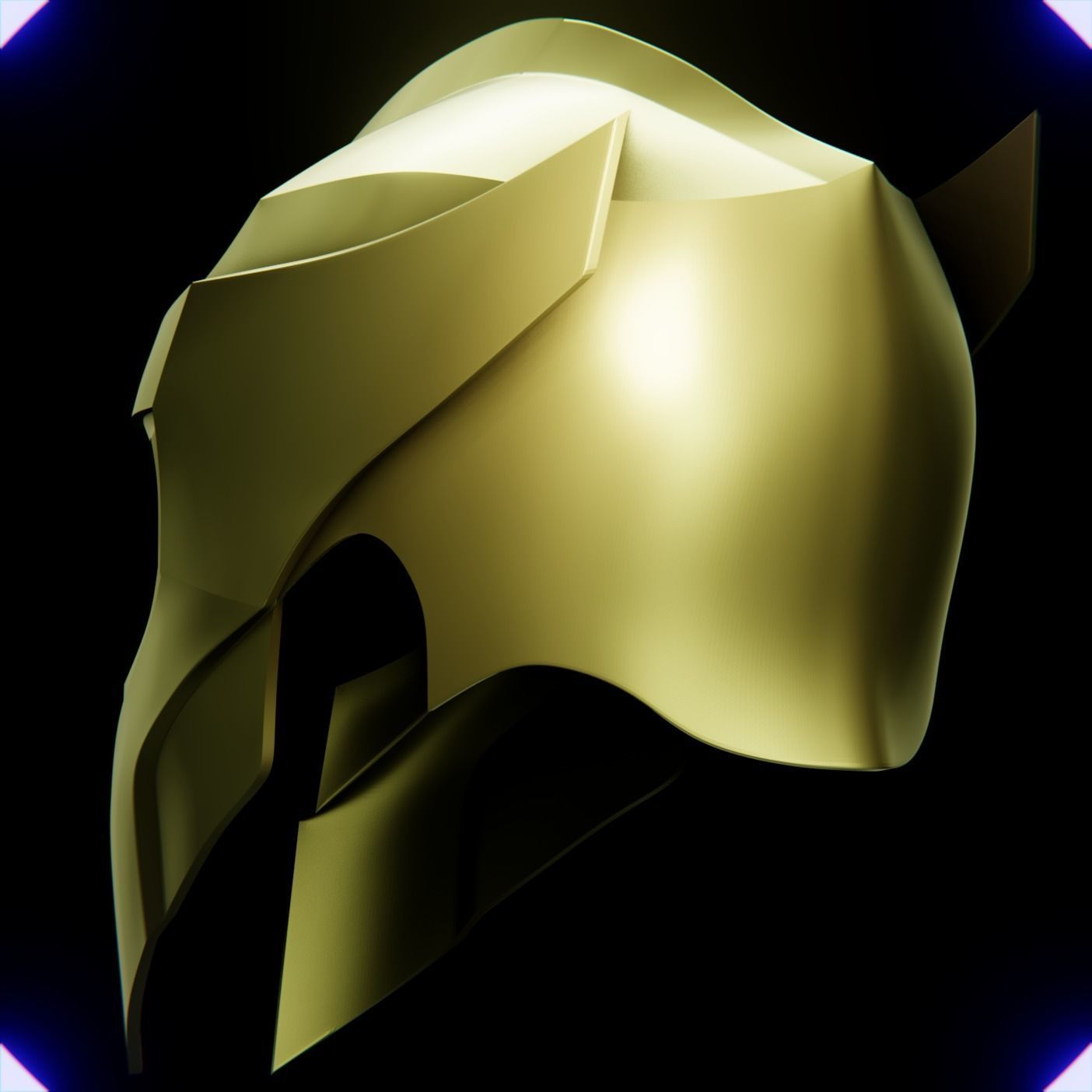 WONDER WOMAN SOLDIER HELMET V2 3D print model_24