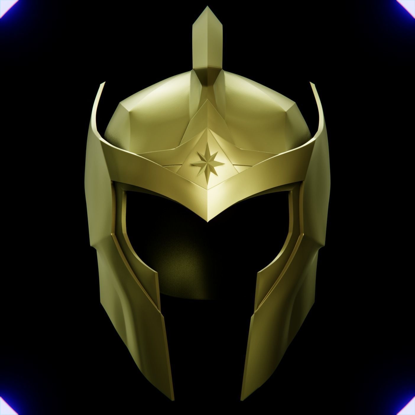 WONDER WOMAN SOLDIER HELMET V2 3D print model_14