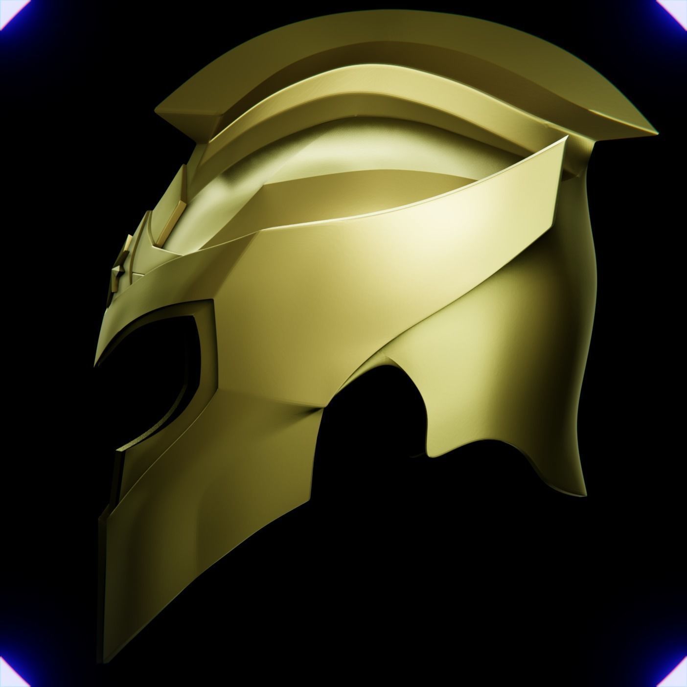 WONDER WOMAN SOLDIER HELMET V2 3D print model_20