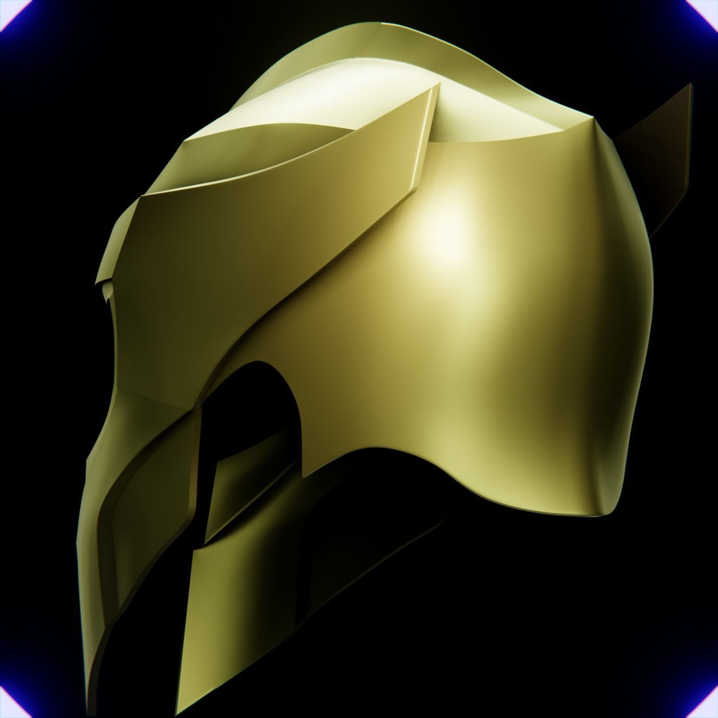 WONDER WOMAN SOLDIER HELMET V2 3D print model_22