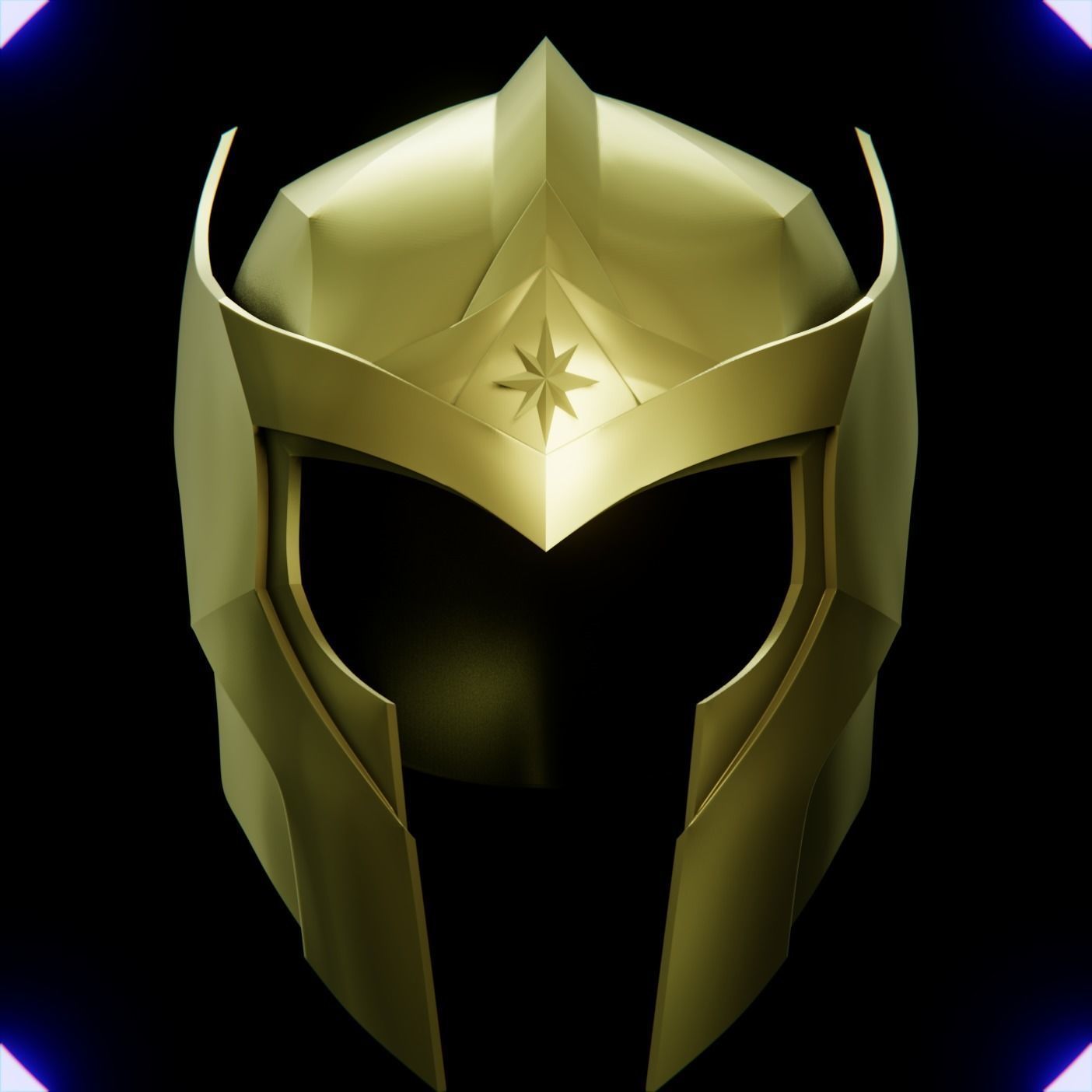 WONDER WOMAN SOLDIER HELMET V2 3D print model_18