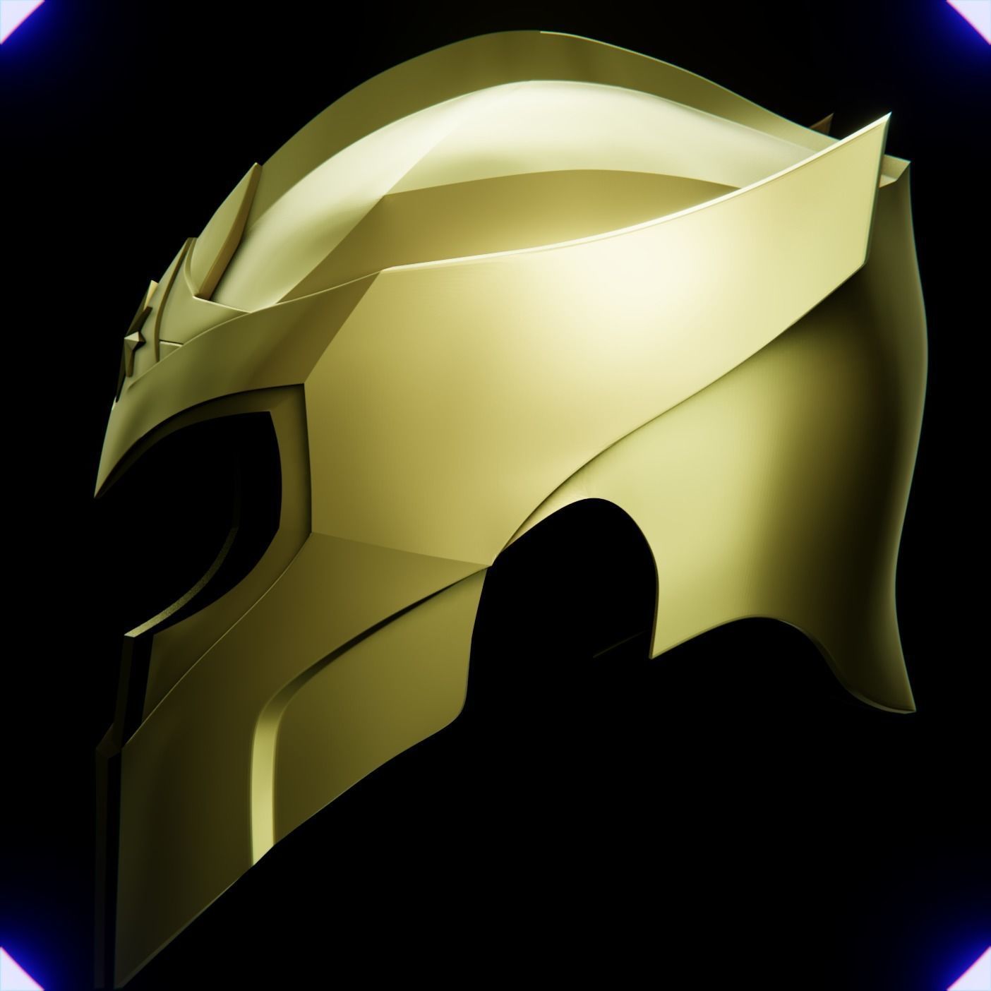 WONDER WOMAN SOLDIER HELMET V2 3D print model_27