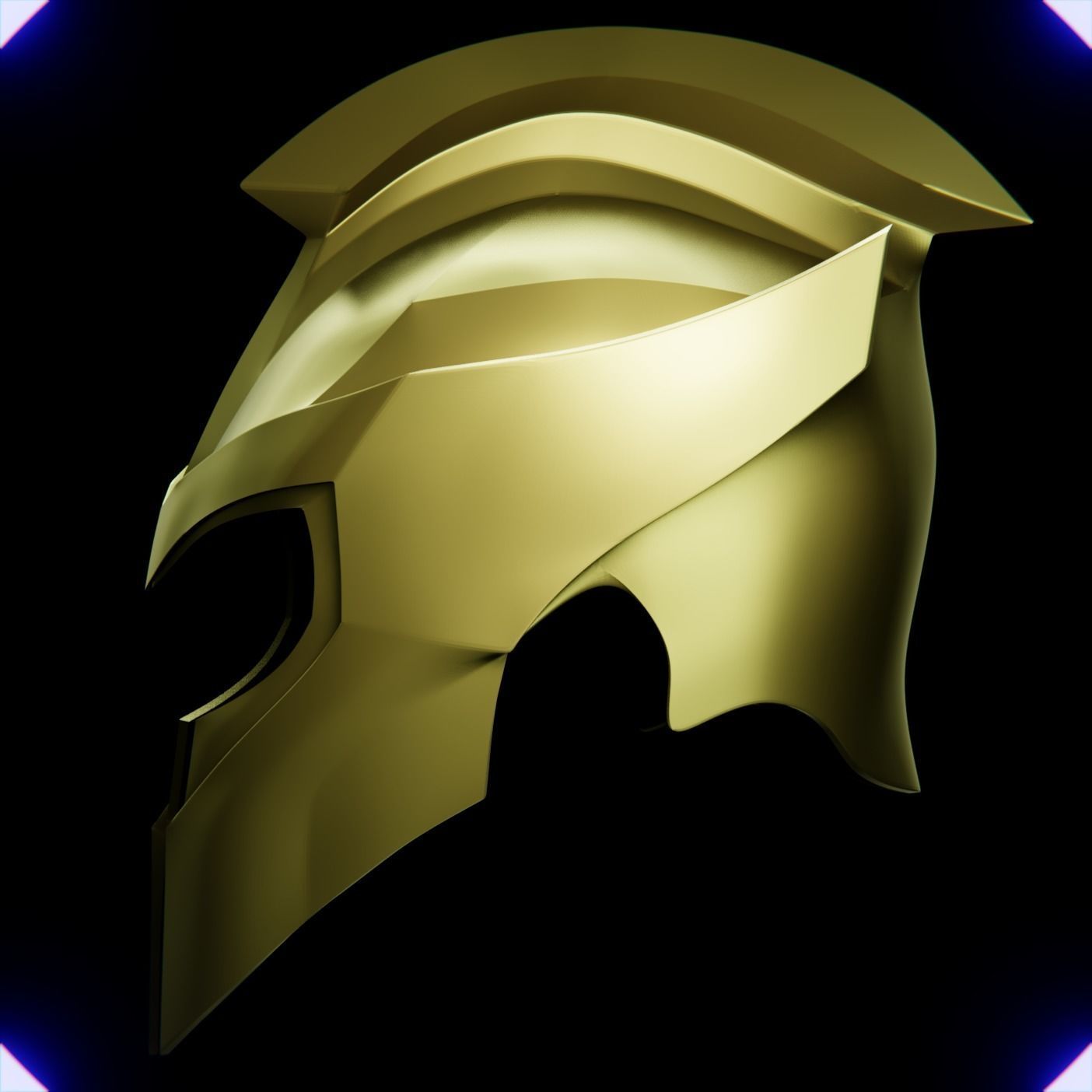 WONDER WOMAN SOLDIER HELMET V2 3D print model_25
