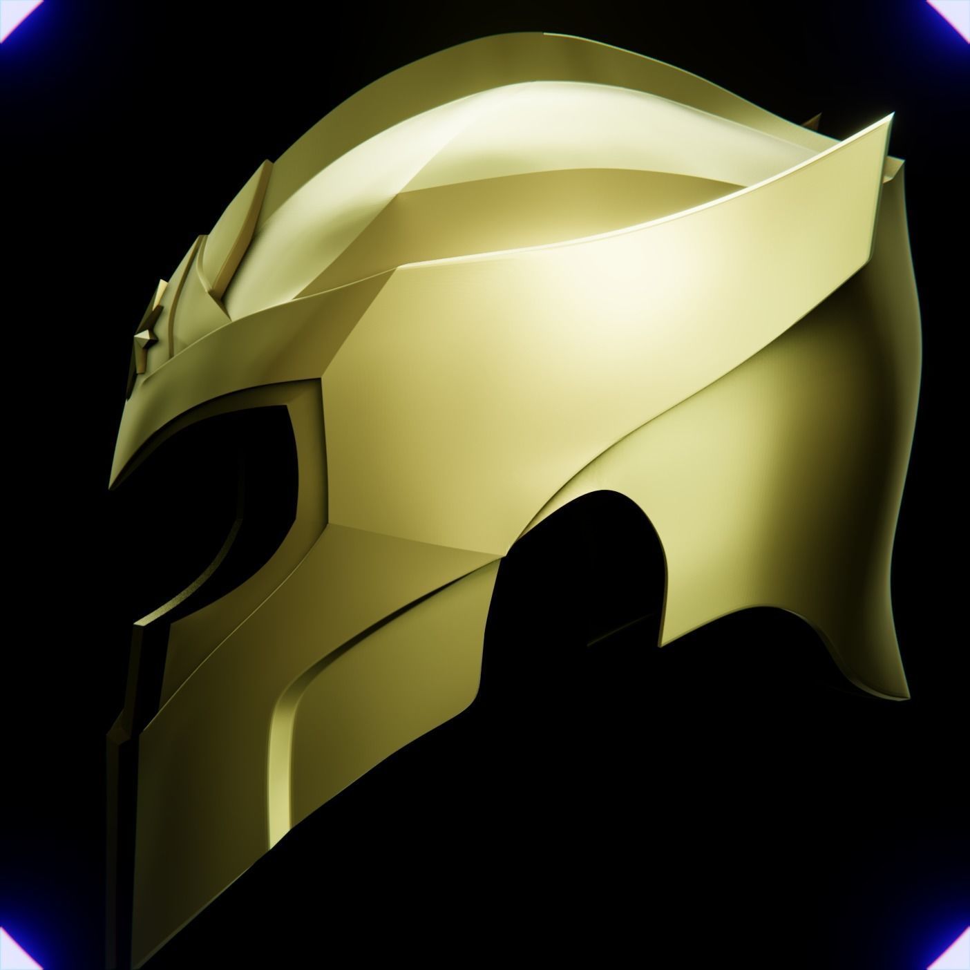 WONDER WOMAN SOLDIER HELMET V2 3D print model_26