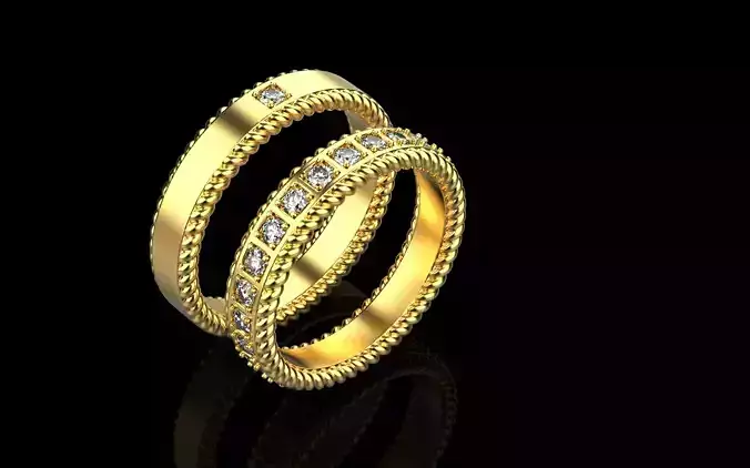 wedding ring model 340