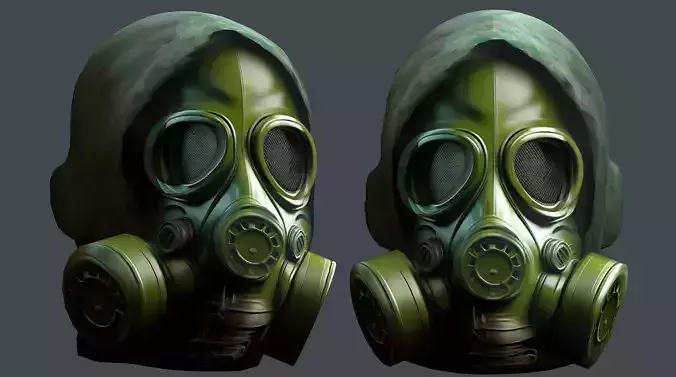 Helmet 3d model military combat Military Low-poly