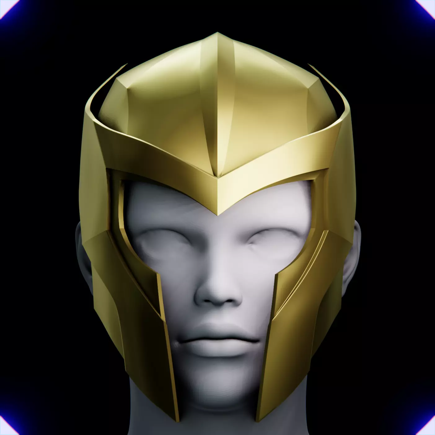 WONDER WOMAN SOLDIER HELMET V5 3D print model_0