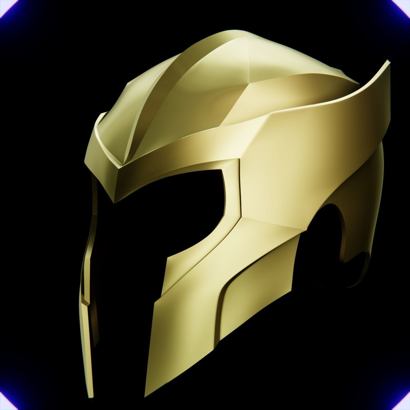 WONDER WOMAN SOLDIER HELMET V5 3D print model_4