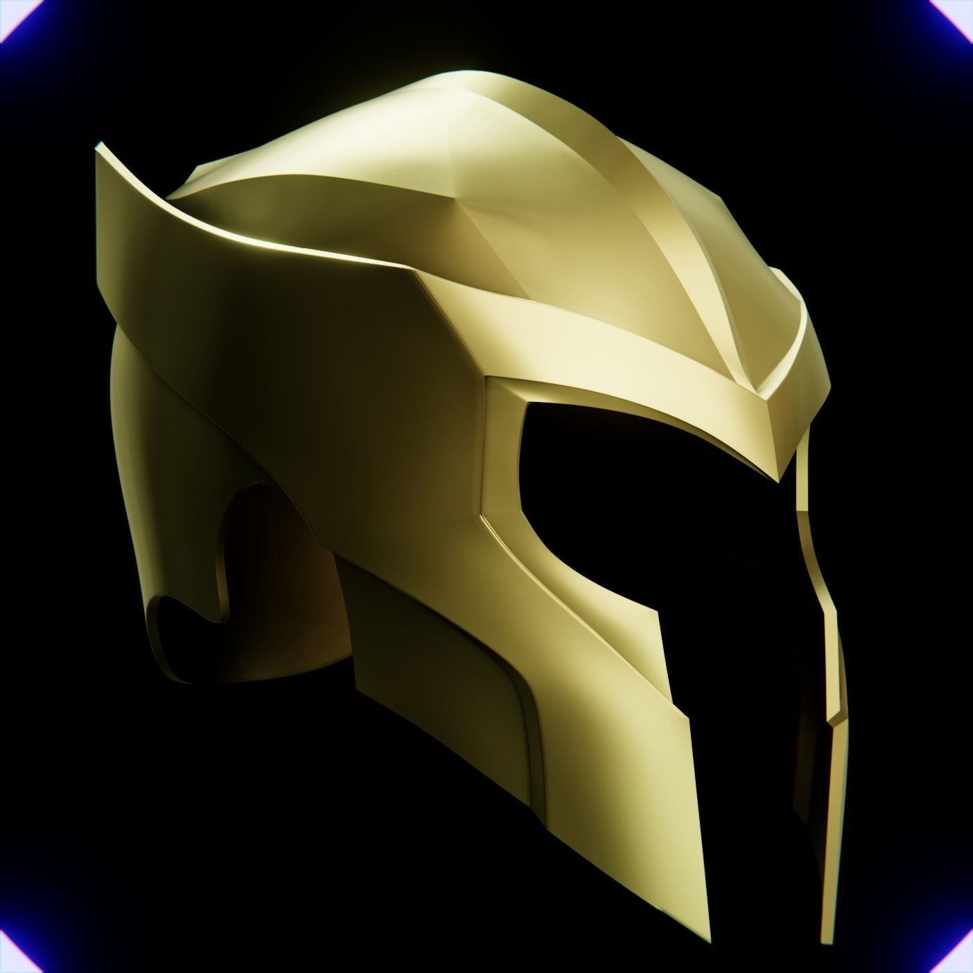 WONDER WOMAN SOLDIER HELMET V5 3D print model_3