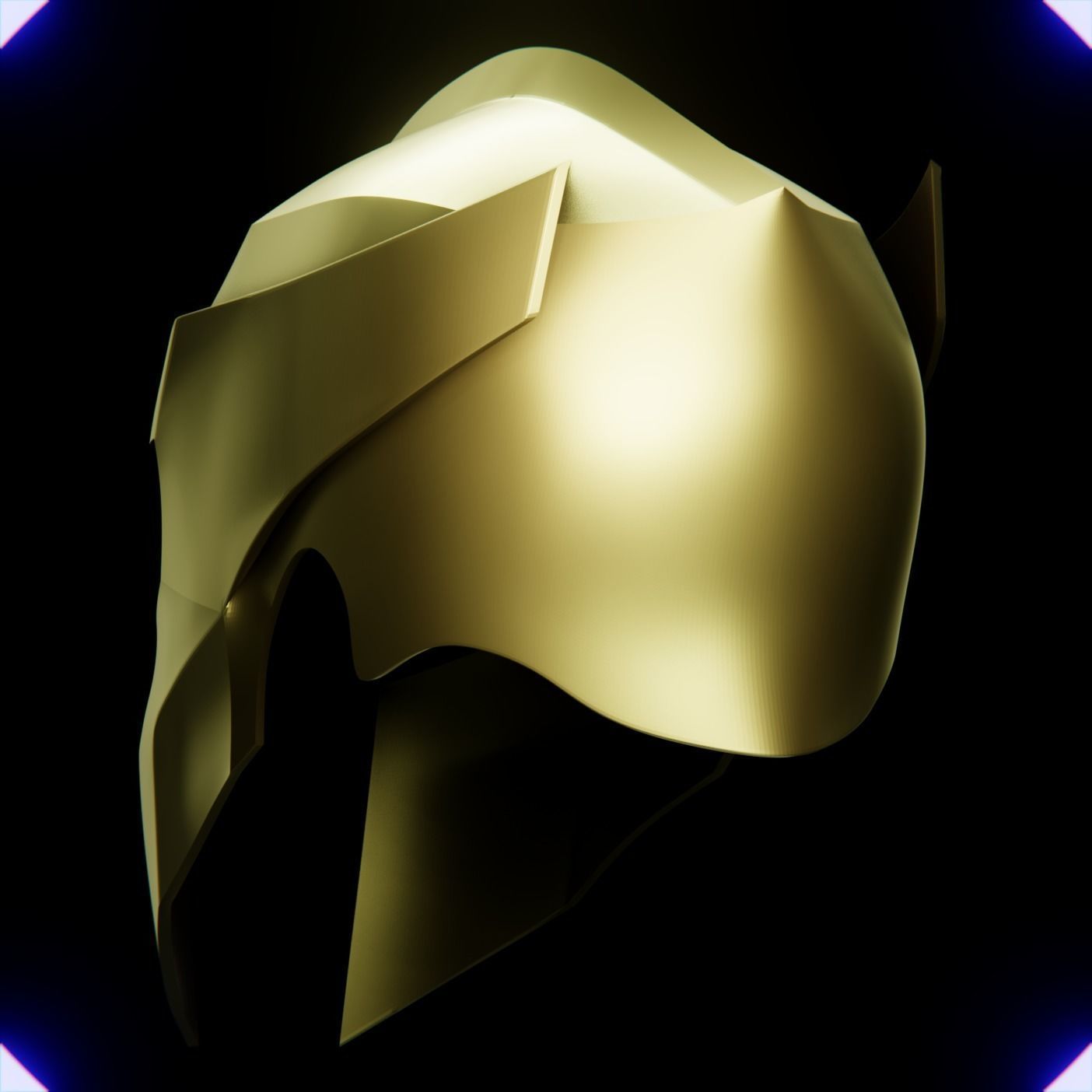 WONDER WOMAN SOLDIER HELMET V5 3D print model_12