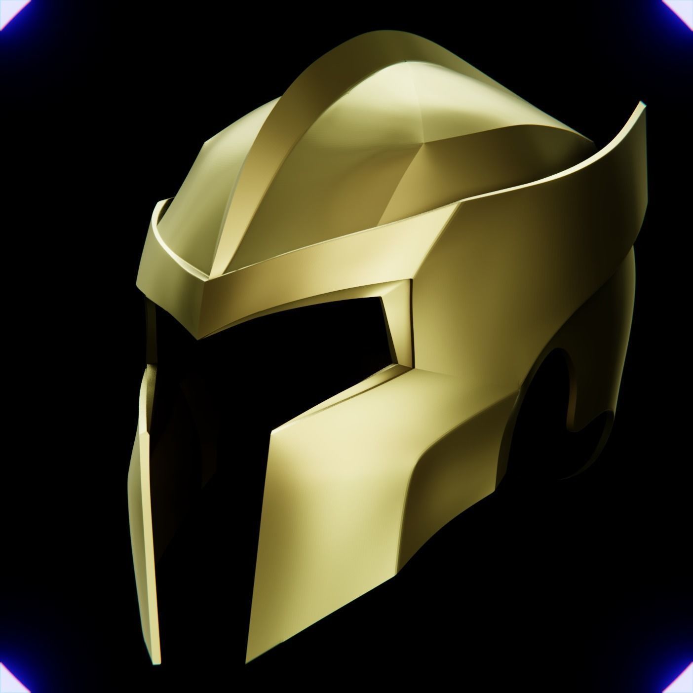 WONDER WOMAN SOLDIER HELMET V5 3D print model_10