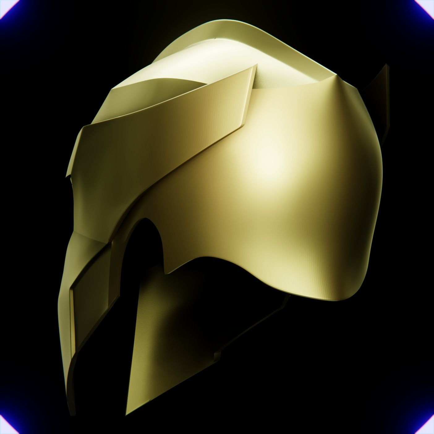 WONDER WOMAN SOLDIER HELMET V5 3D print model_17