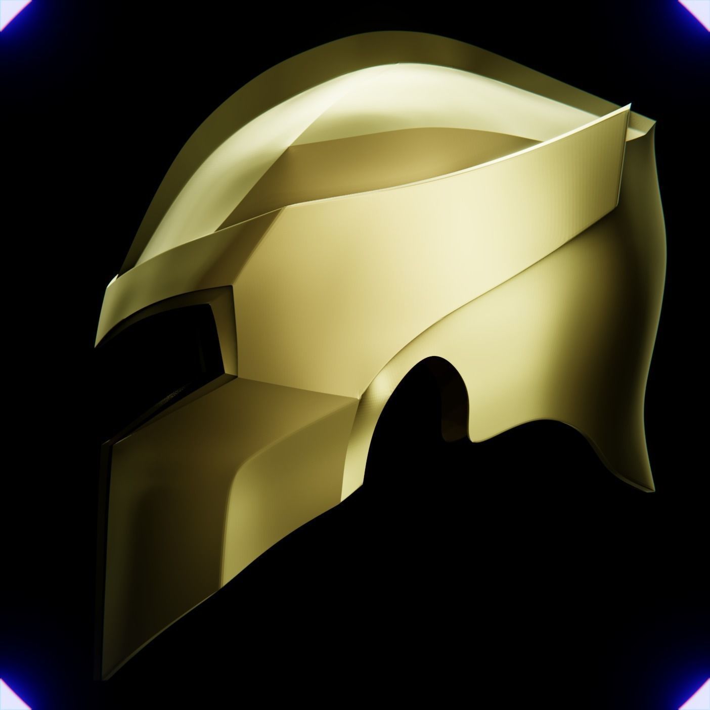 WONDER WOMAN SOLDIER HELMET V5 3D print model_11