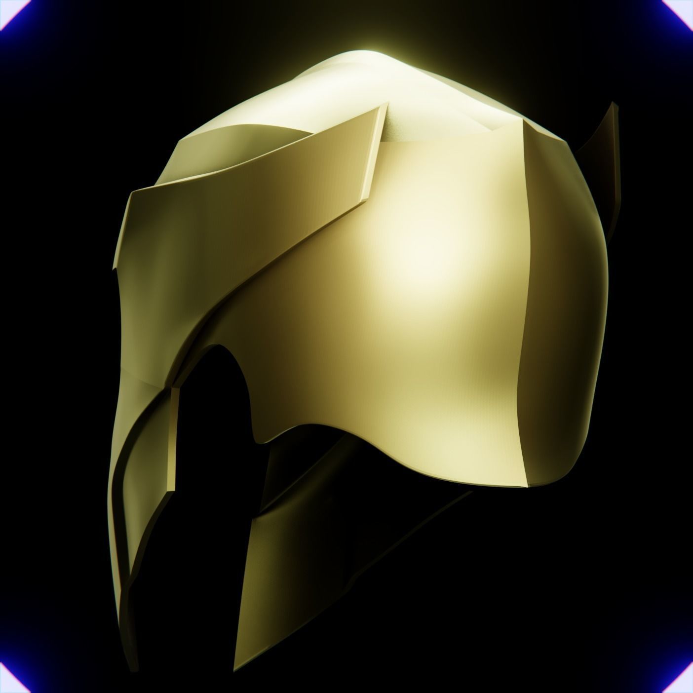 WONDER WOMAN SOLDIER HELMET V5 3D print model_6