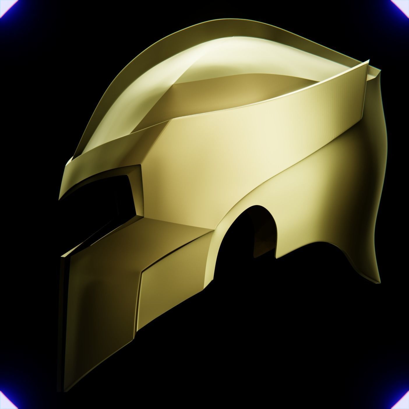 WONDER WOMAN SOLDIER HELMET V5 3D print model_16