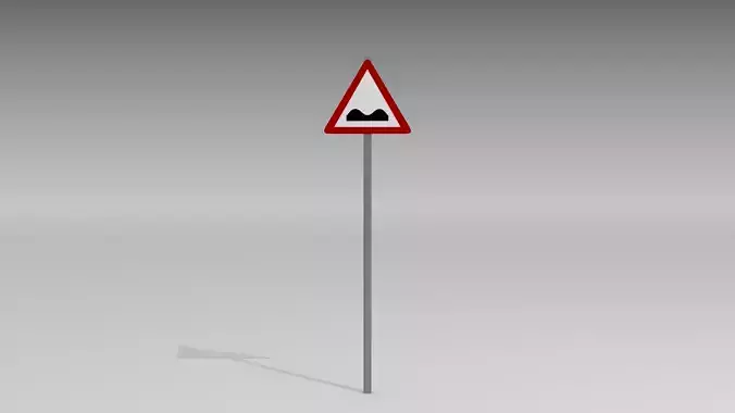 Speed bumps sign