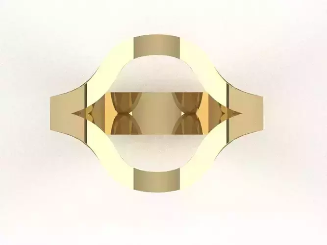 Split Ring Anello Split Women Men Style