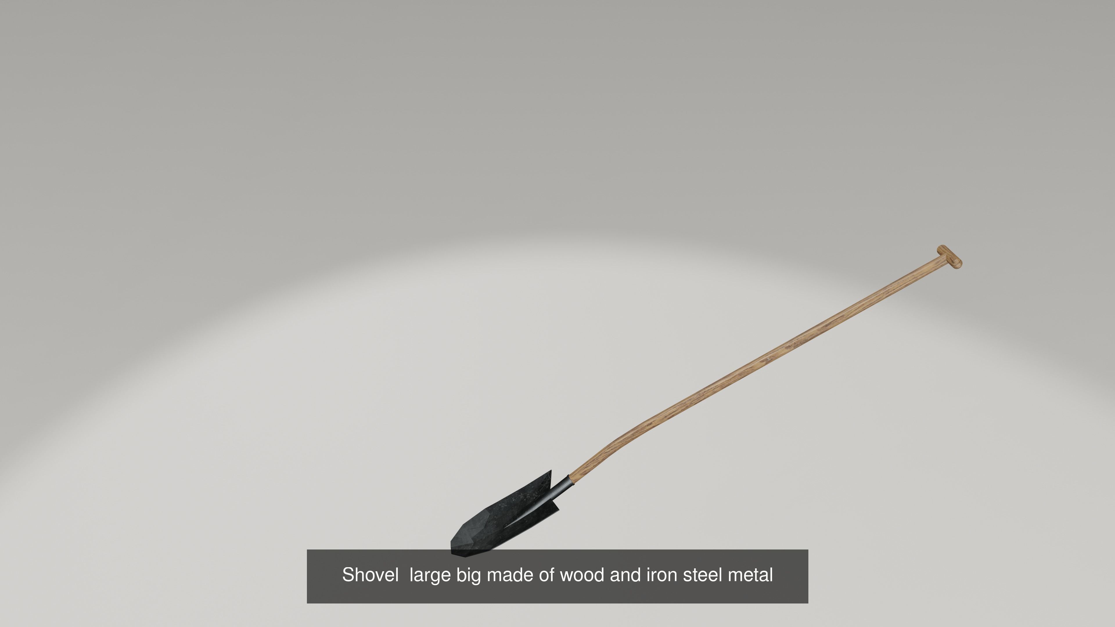 Gardening tools kit 3D Model Collection_1