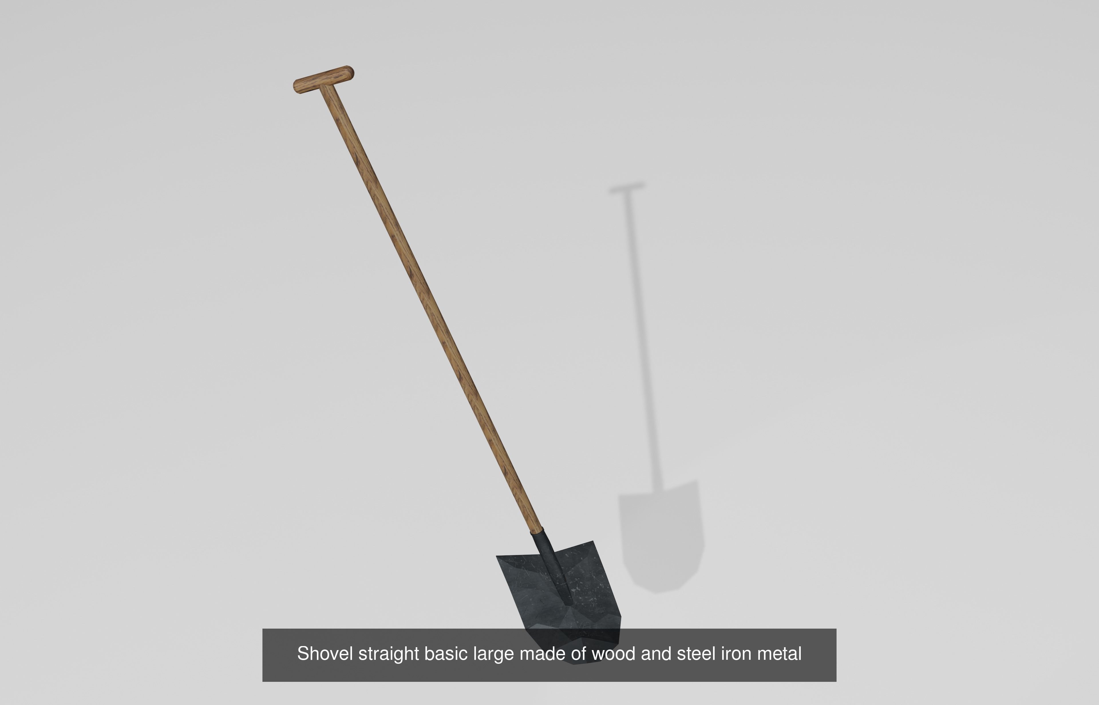 Gardening tools kit 3D Model Collection_3