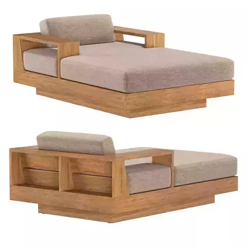 CAPE TOWN TEAK CHAISE