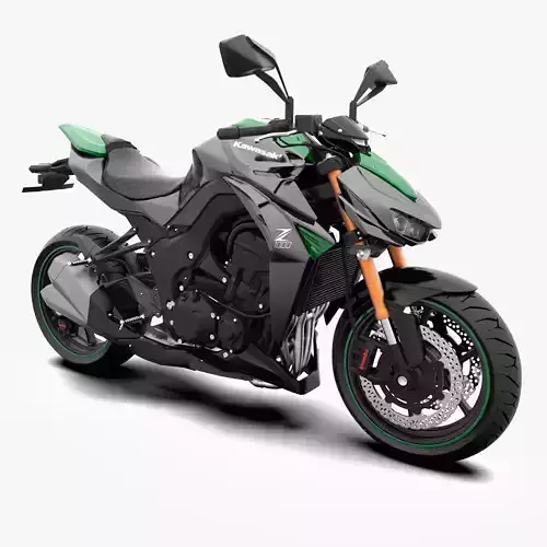 Kawasaki z1000 2015 3D model