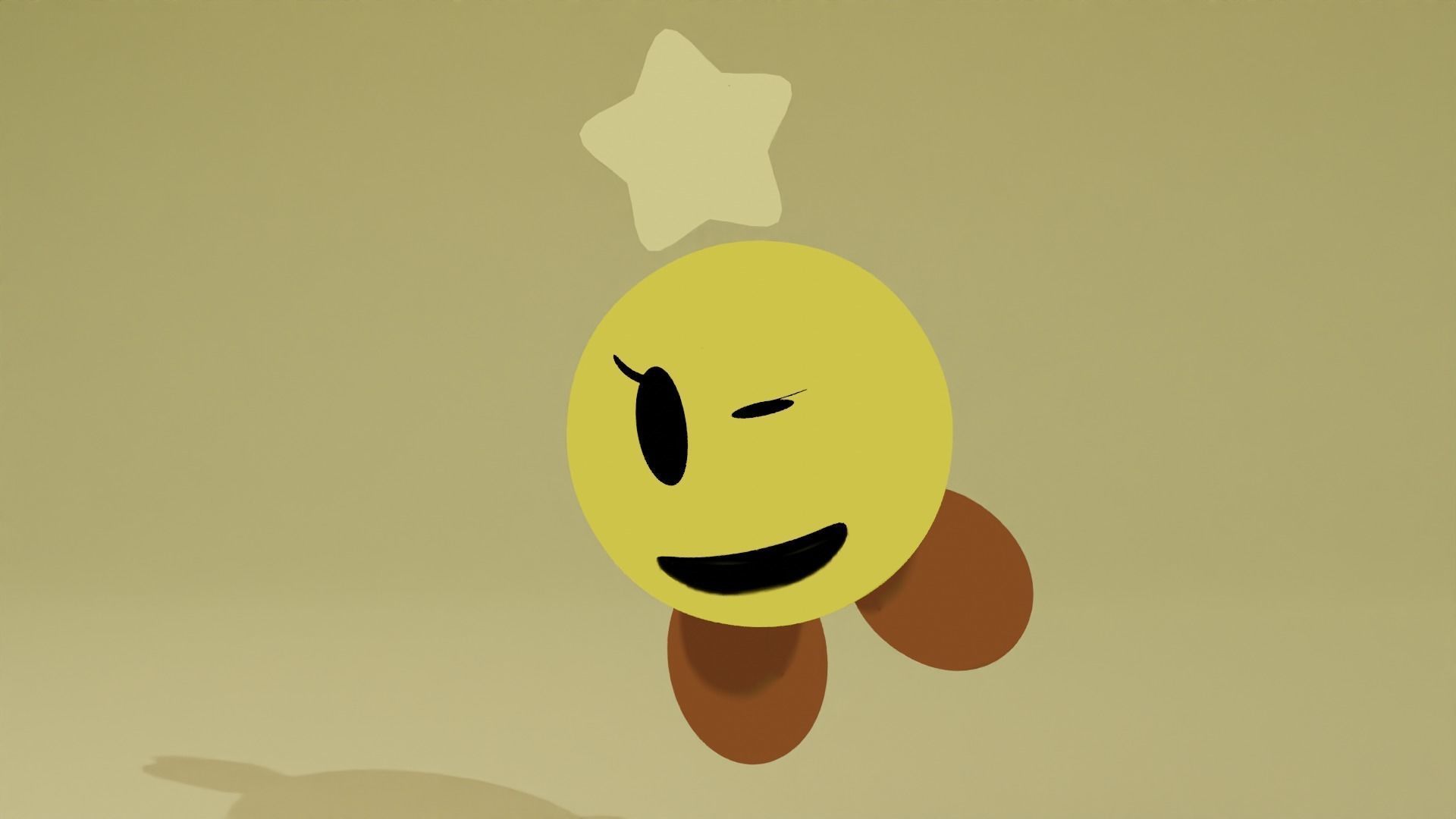 Mario Luigi and Starlow 3D model_9