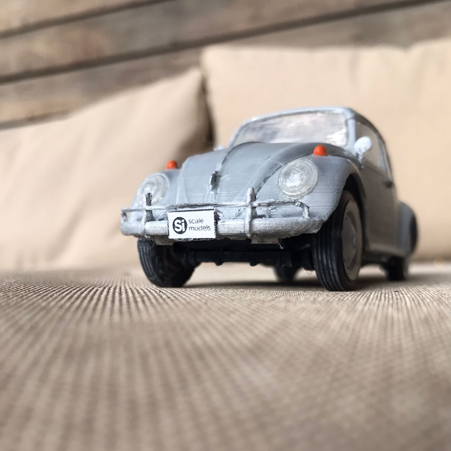 BEETLE CLASSIC 1963 3dprintable Scale Model Assembly Kit 1 32 3D print model_7