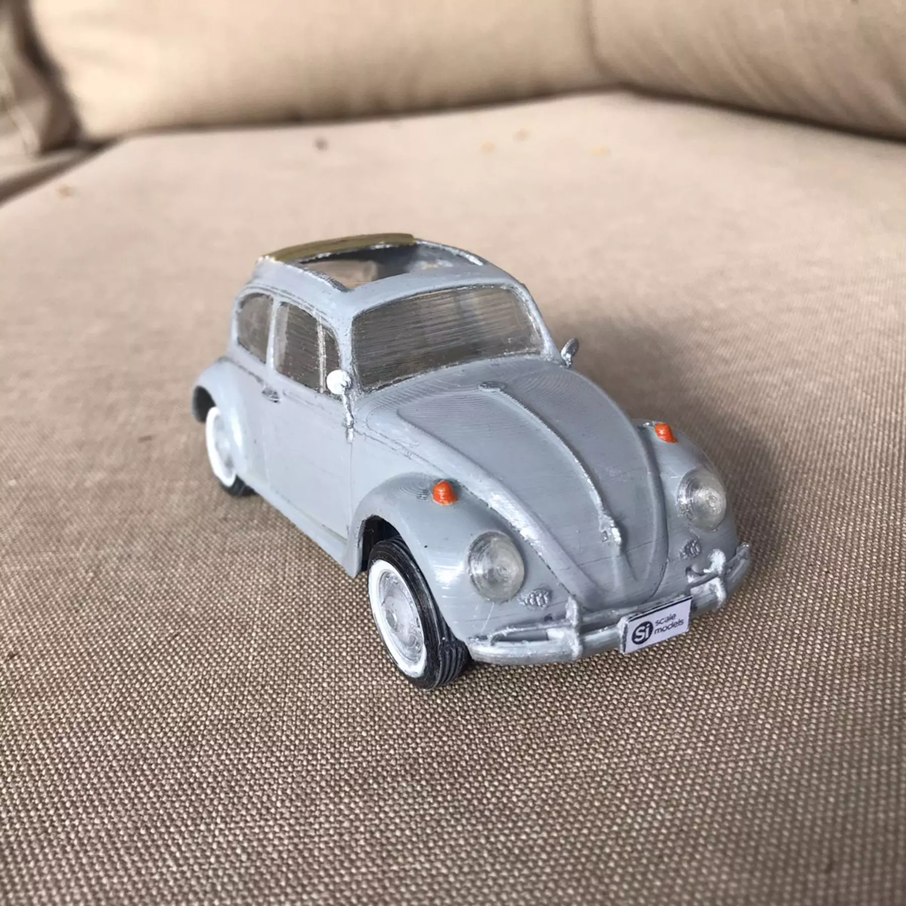 BEETLE CLASSIC 1963 3dprintable Scale Model Assembly Kit 1 32 3D print model_0